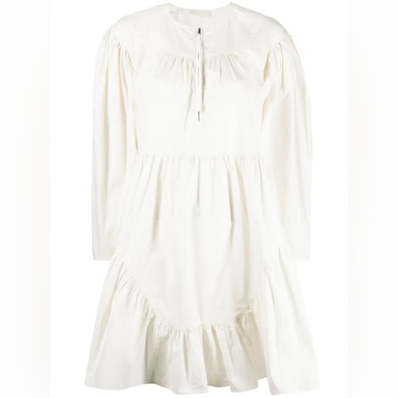 Ulla Johnson - panelled short poplin dress NWOT - Picture 1 of 4